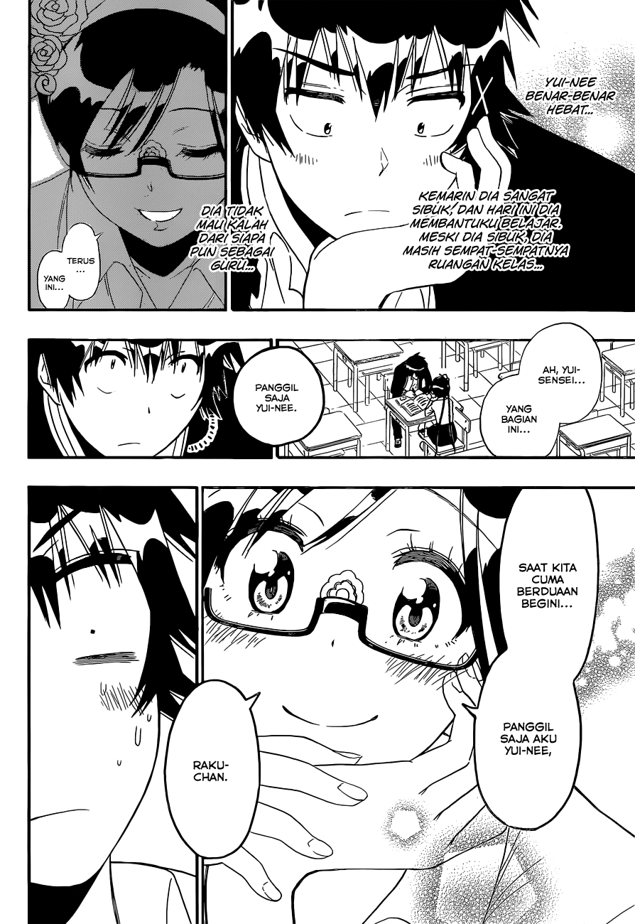 Nisekoi Bab 146 halaman 16