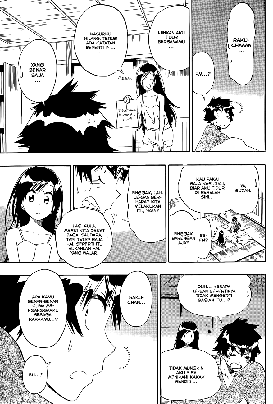 Nisekoi chapter 148 halaman 19