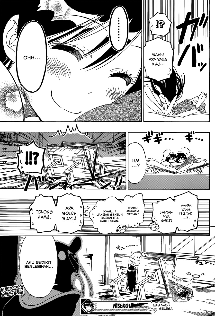 Nisekoi chapter 148 halaman 21