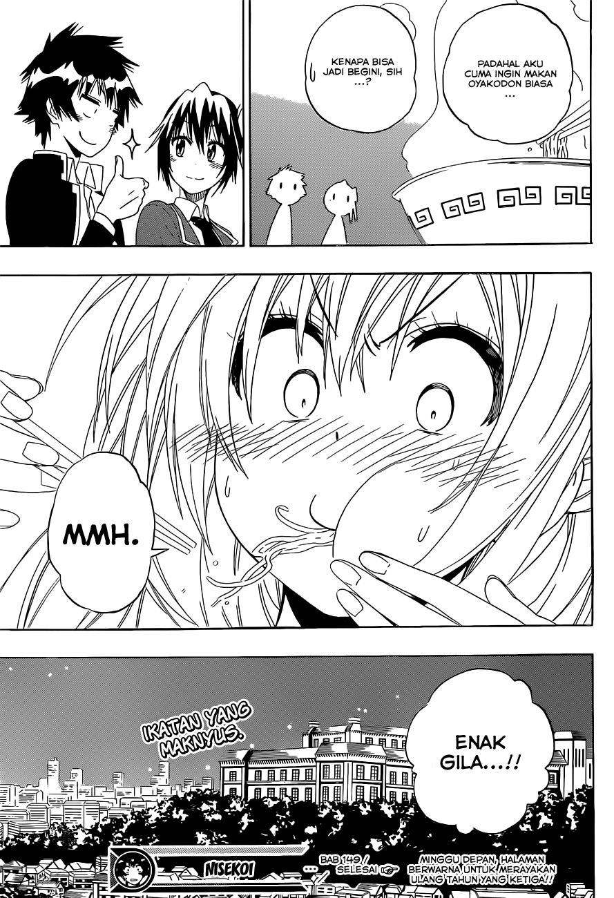 Nisekoi Bab 149 halaman 20