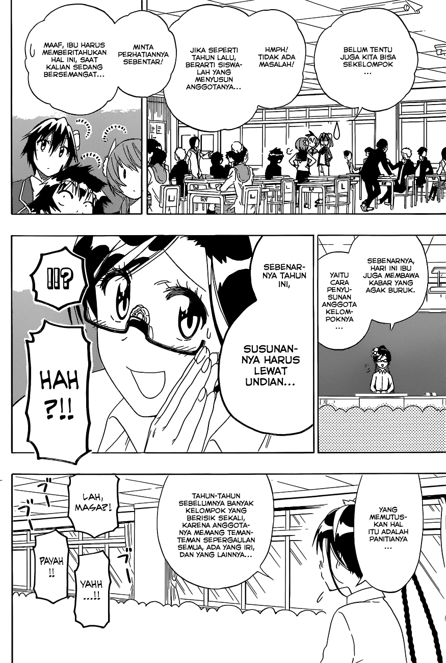 Nisekoi chapter 150 halaman 9
