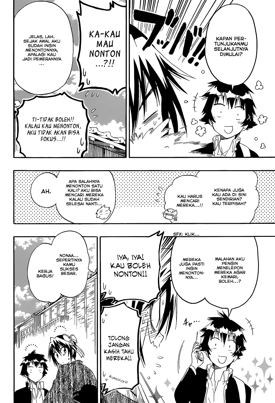 Nisekoi chapter 153 halaman 4