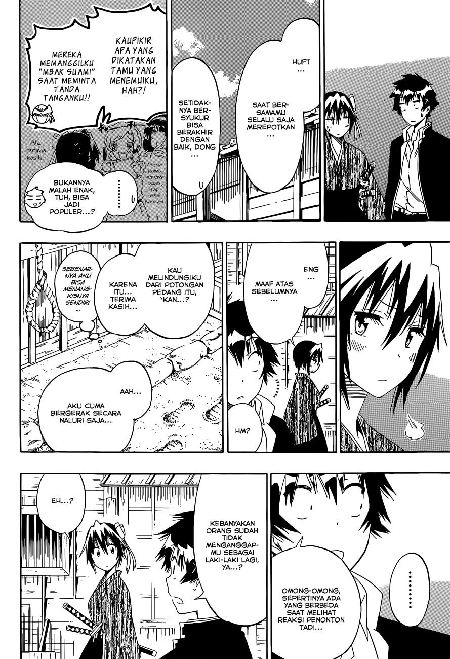 Nisekoi chapter 153 halaman 14
