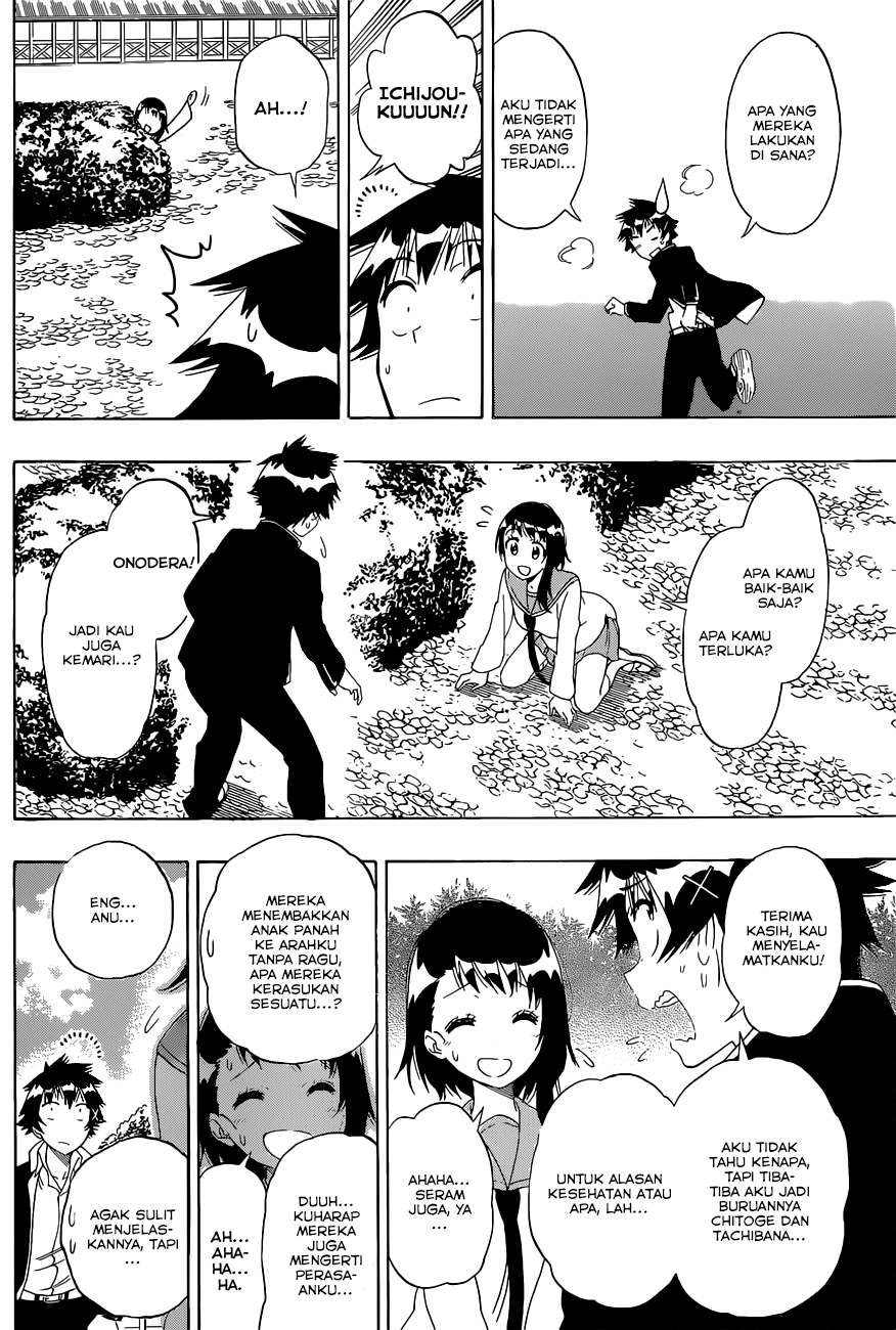Nisekoi chapter 155 halaman 17