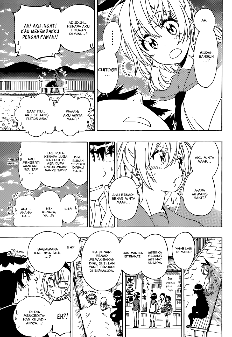 Nisekoi Bab 156 halaman 15