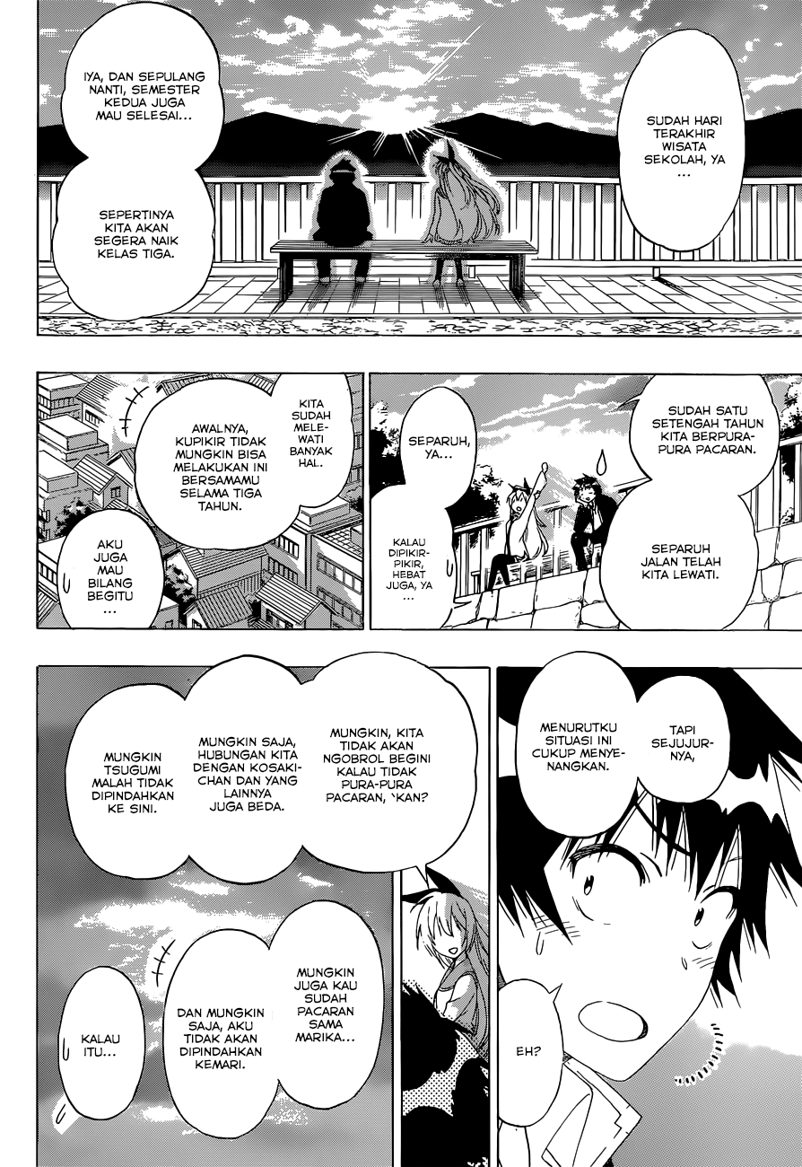 Nisekoi Bab 156 halaman 16