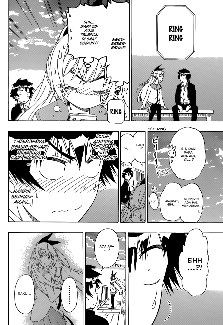 Nisekoi Bab 156 halaman 18