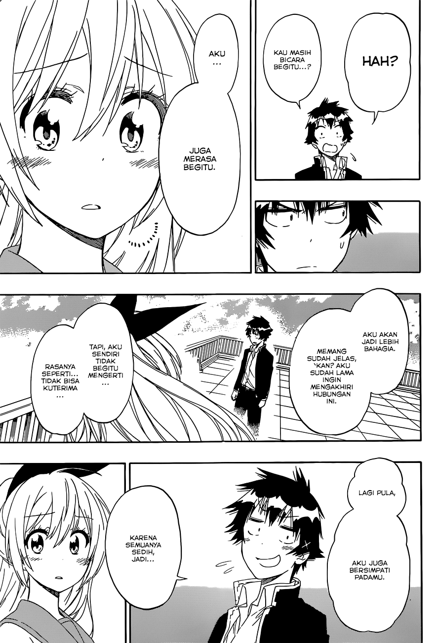 Nisekoi Bab 157 halaman 14