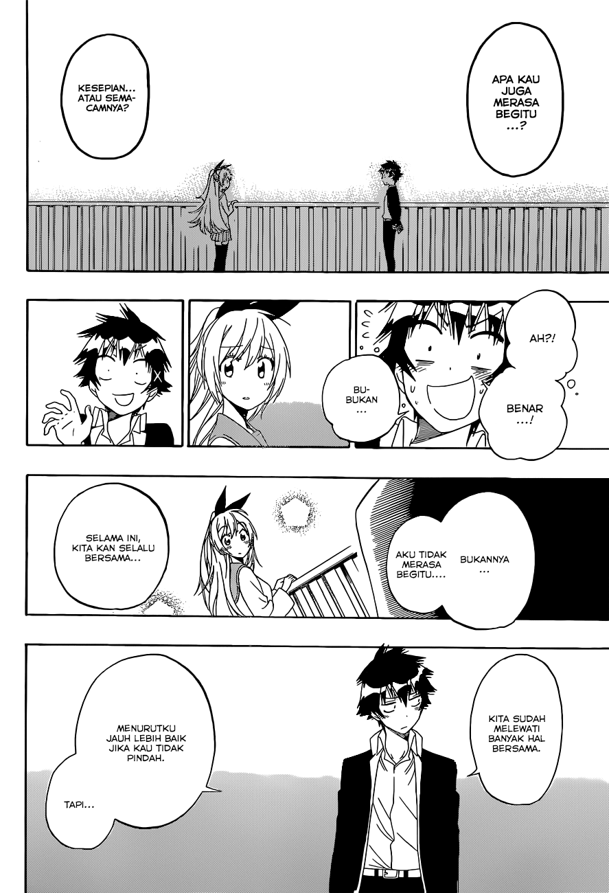 Nisekoi Bab 157 halaman 15