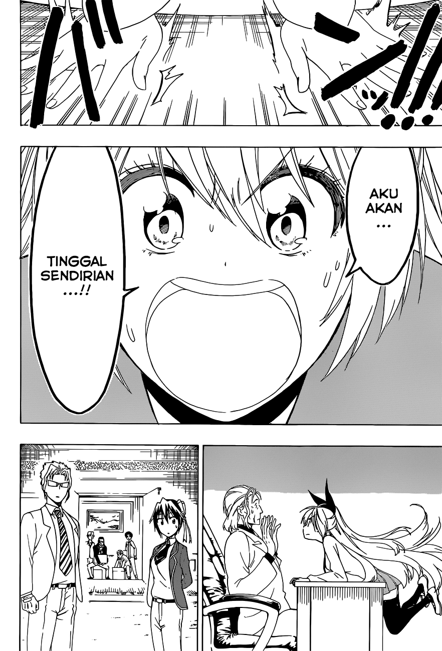 Nisekoi Bab 157 halaman 17