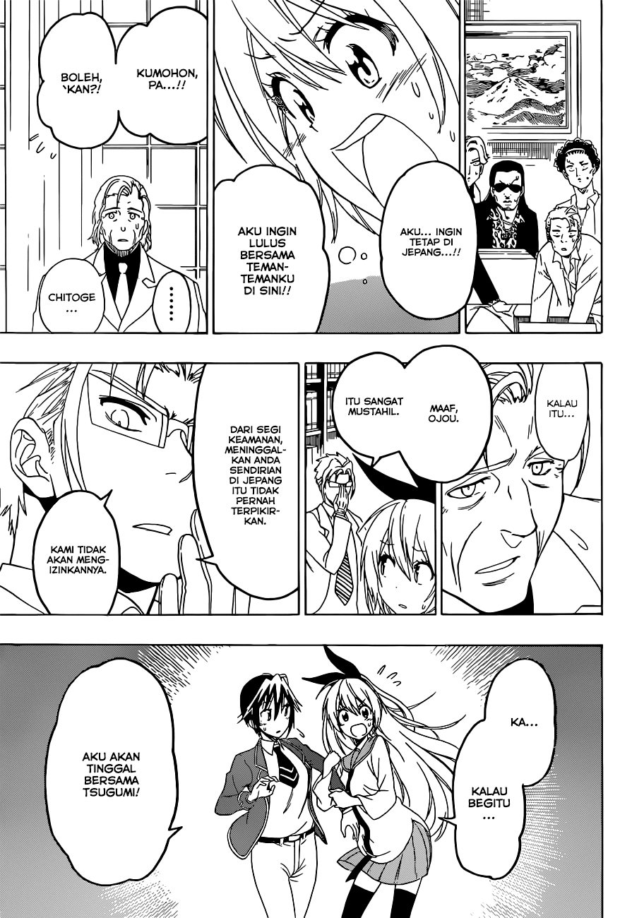 Nisekoi Bab 157 halaman 18