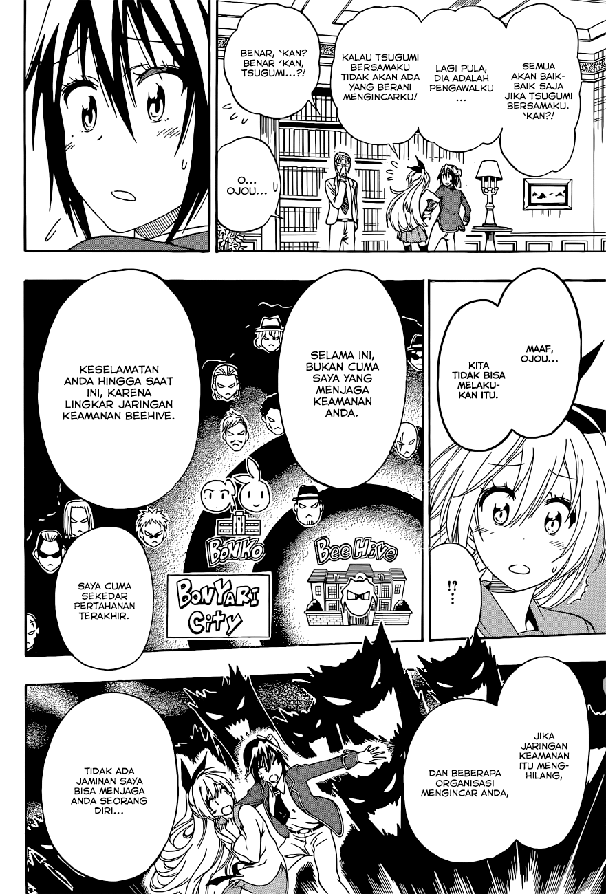 Nisekoi Bab 157 halaman 19
