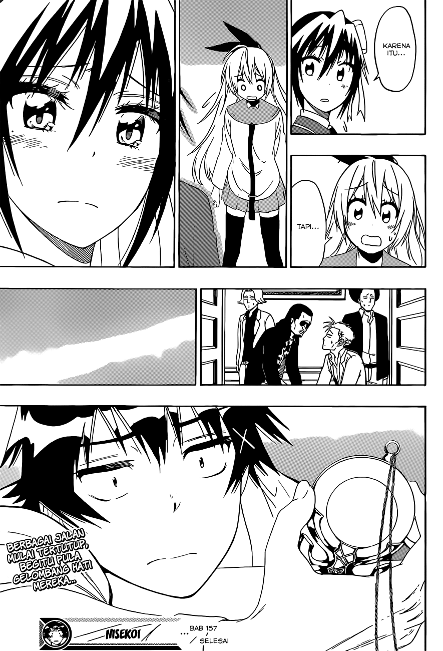 Nisekoi Bab 157 halaman 20