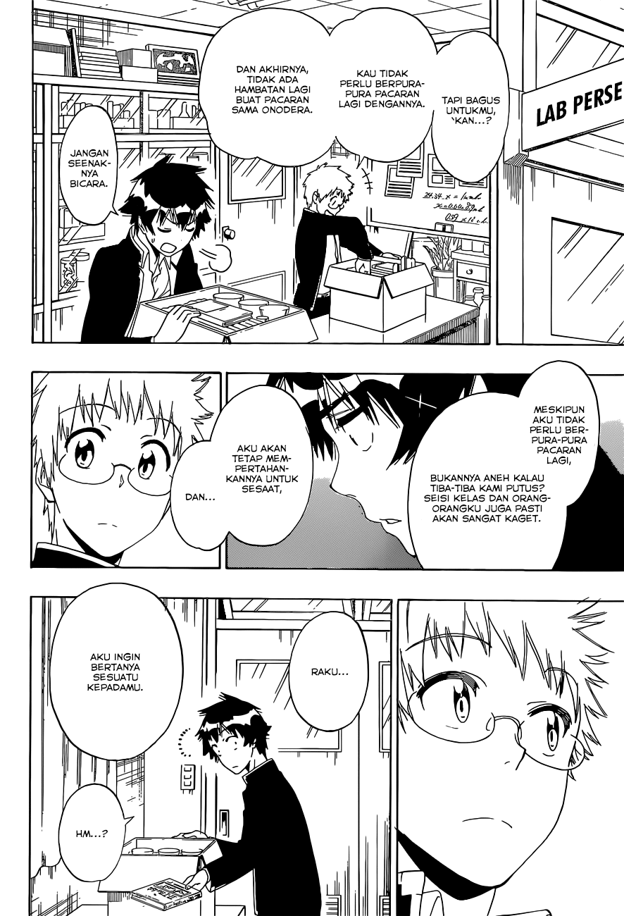 Nisekoi chapter 158 halaman 19