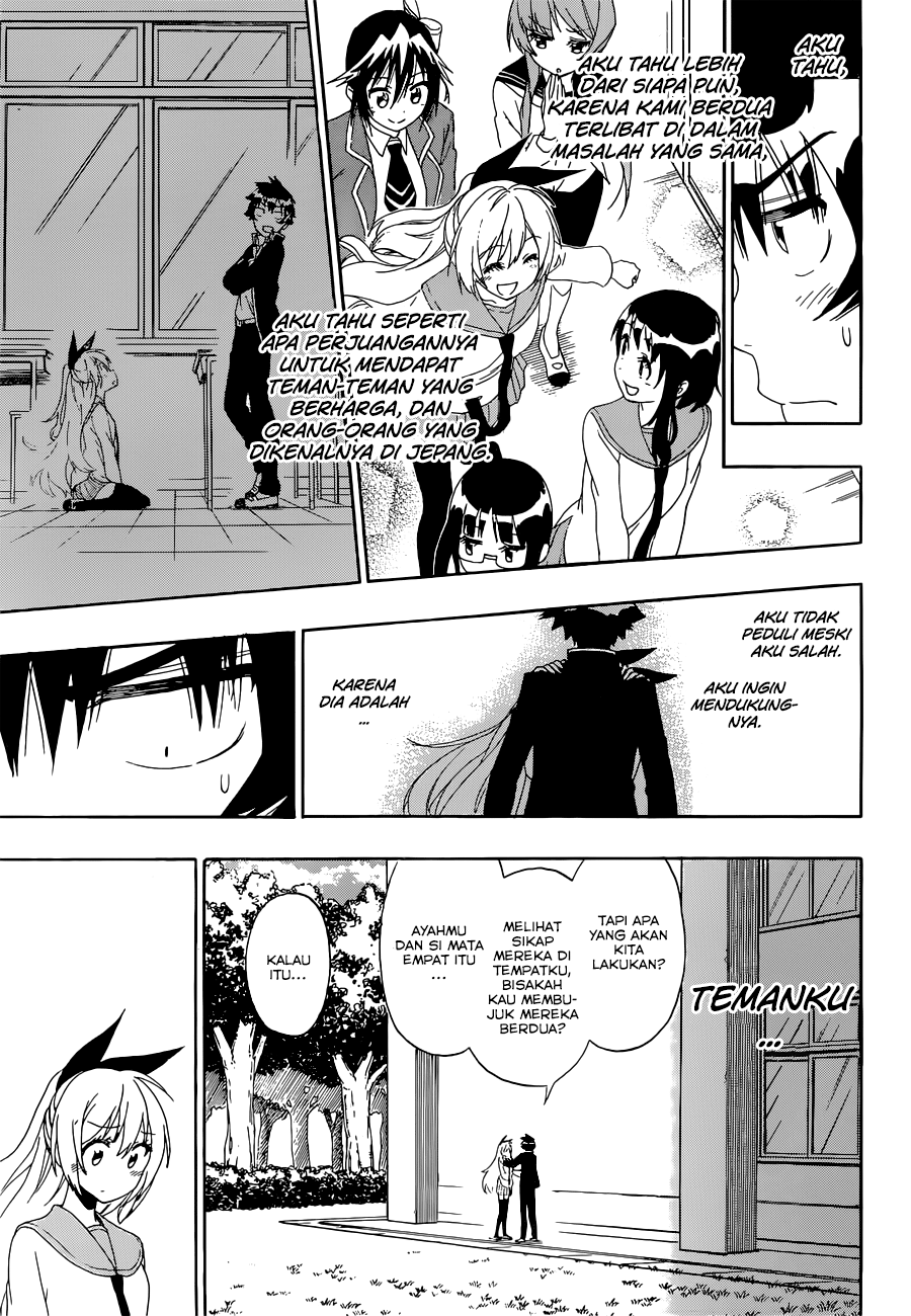 Nisekoi chapter 159 halaman 17