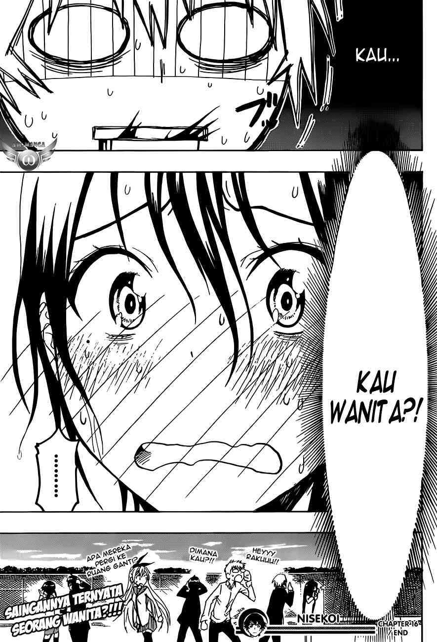 Nisekoi Bab 16 halaman 21