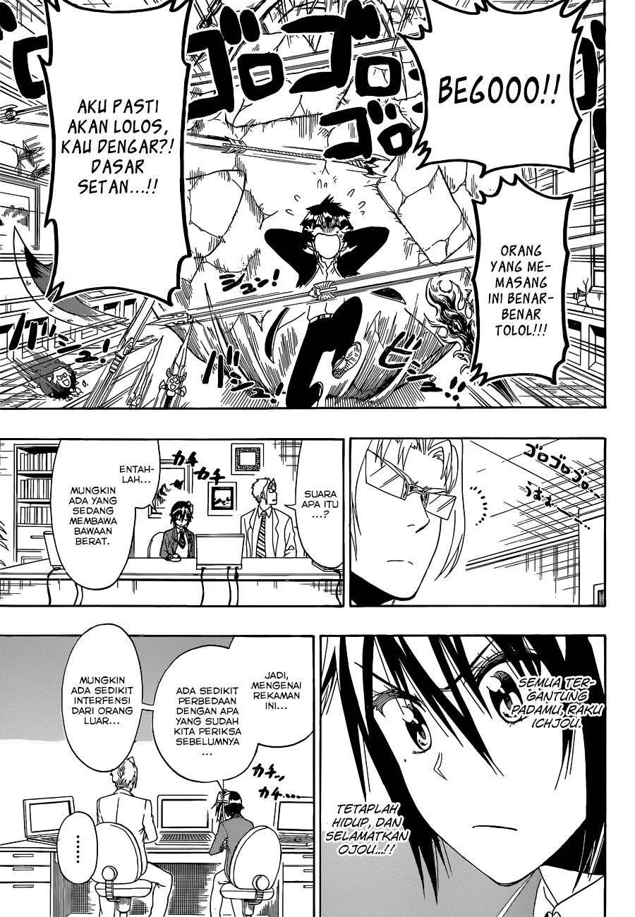 Nisekoi Bab 161 halaman 17