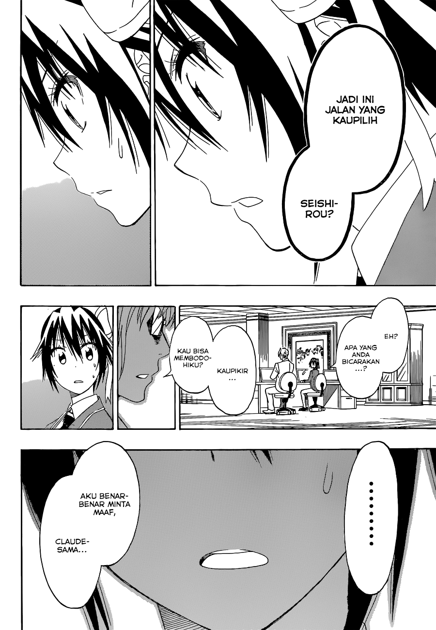 Nisekoi Bab 161 halaman 19