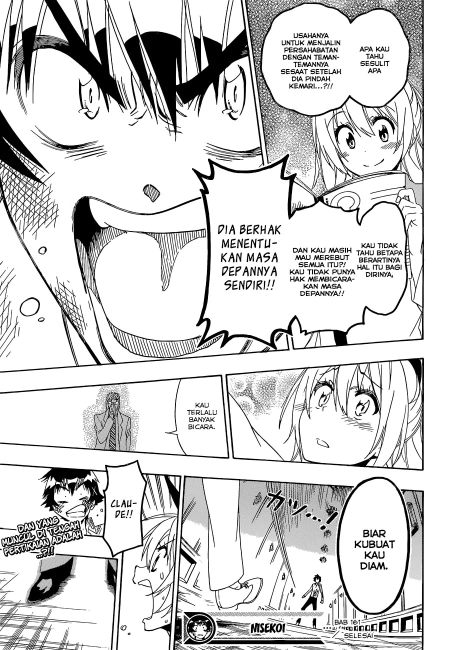 Nisekoi Bab 161 halaman 38