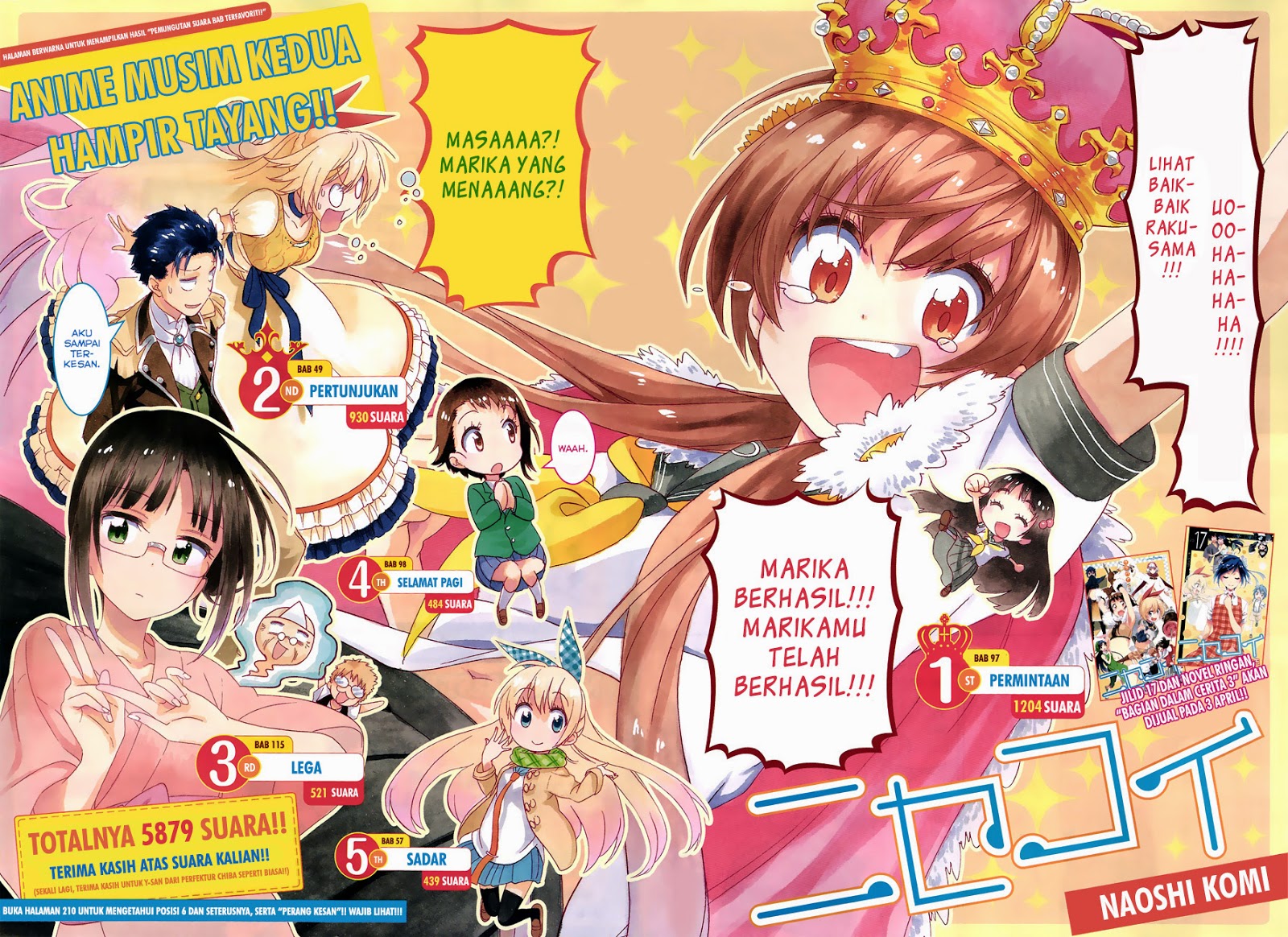 Nisekoi chapter 164 halaman 2
