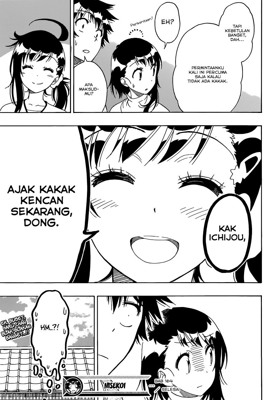 Nisekoi chapter 164 halaman 20