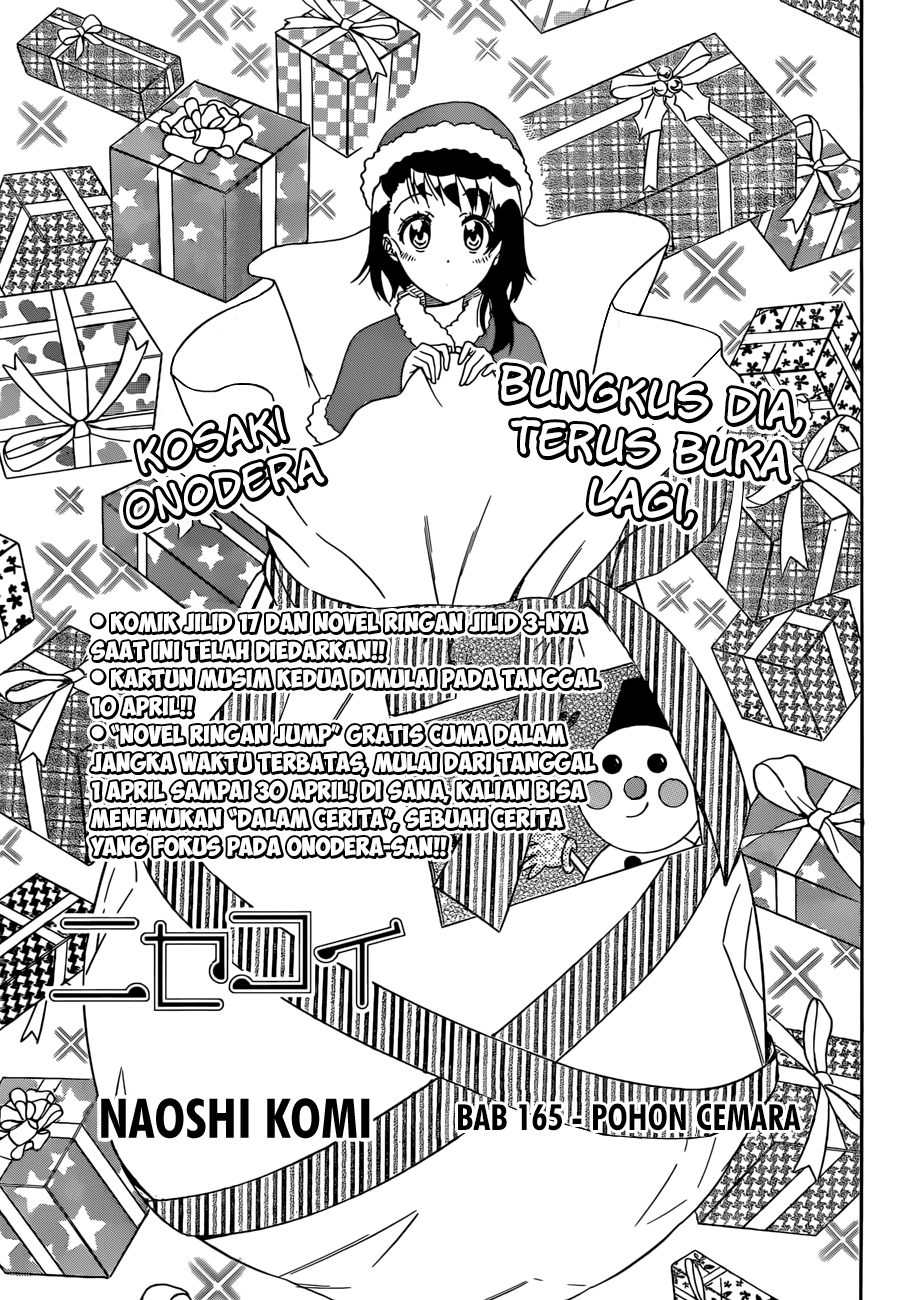 Nisekoi chapter 165 halaman 1