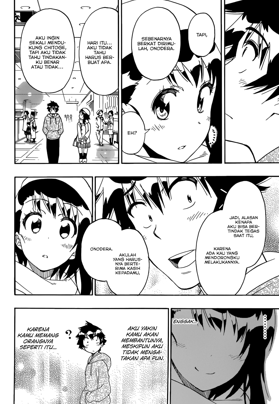 Nisekoi chapter 165 halaman 8