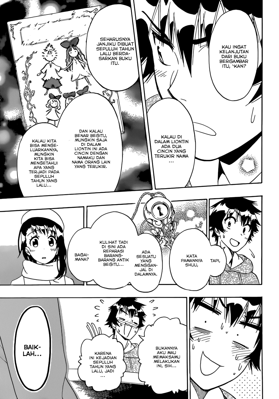 Nisekoi chapter 165 halaman 15