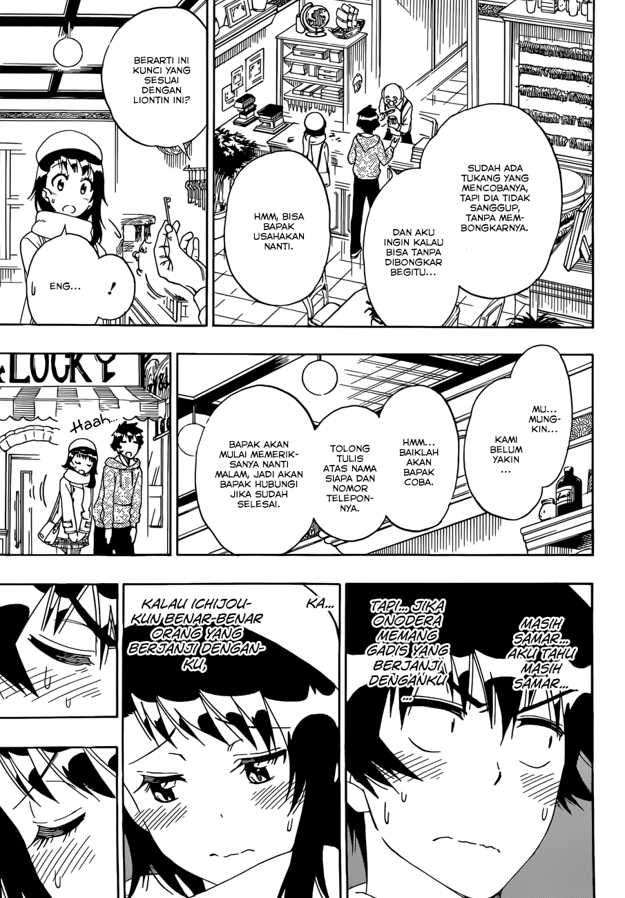 Nisekoi chapter 165 halaman 17