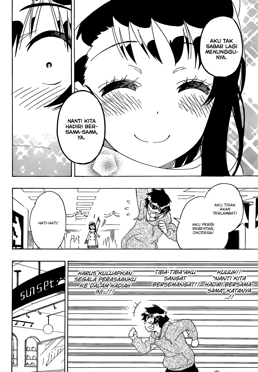 Nisekoi chapter 166 halaman 16