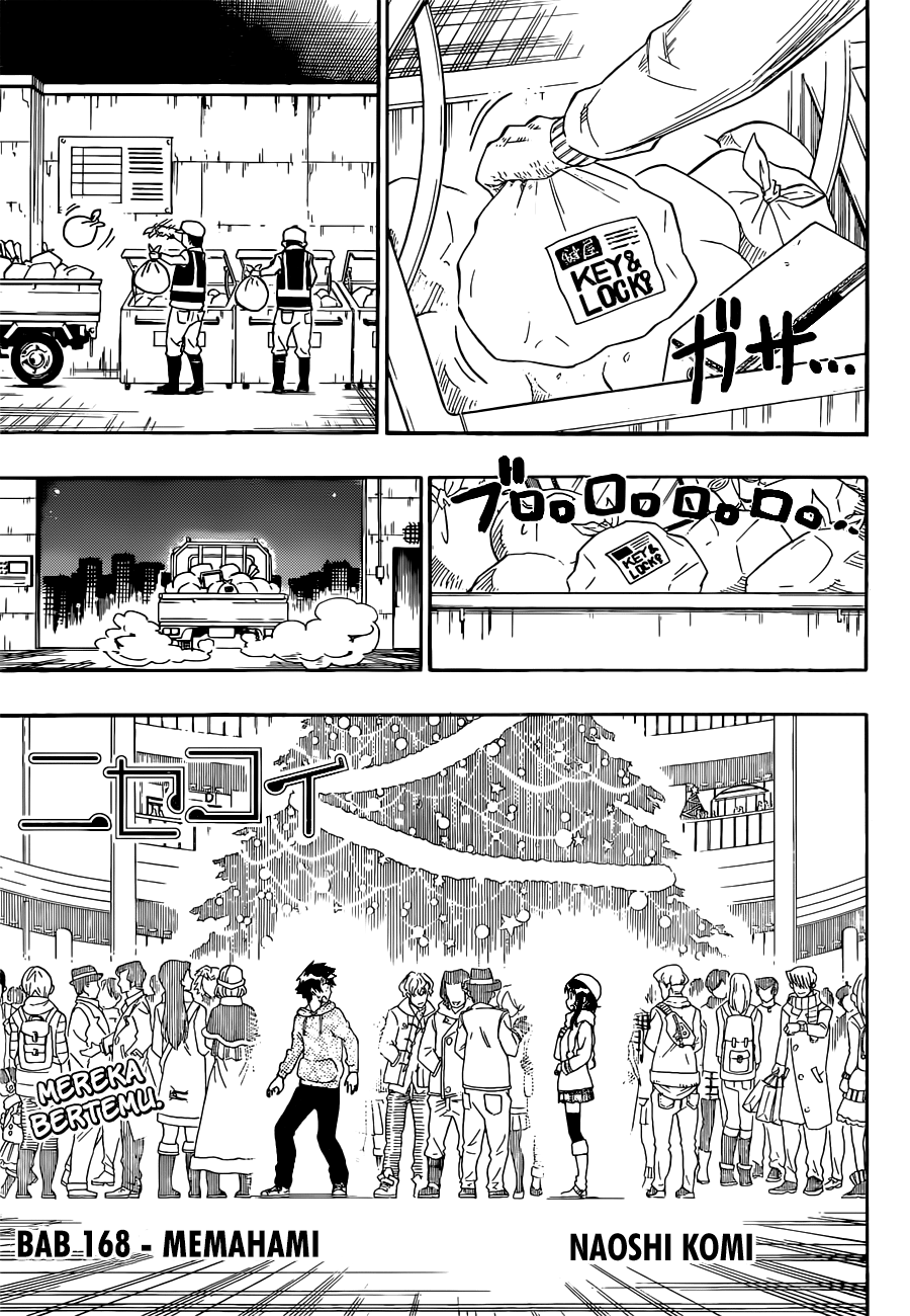 Nisekoi chapter 168 halaman 1