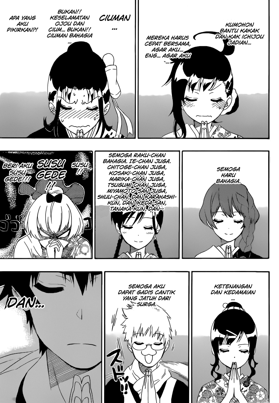 Nisekoi chapter 172 halaman 17