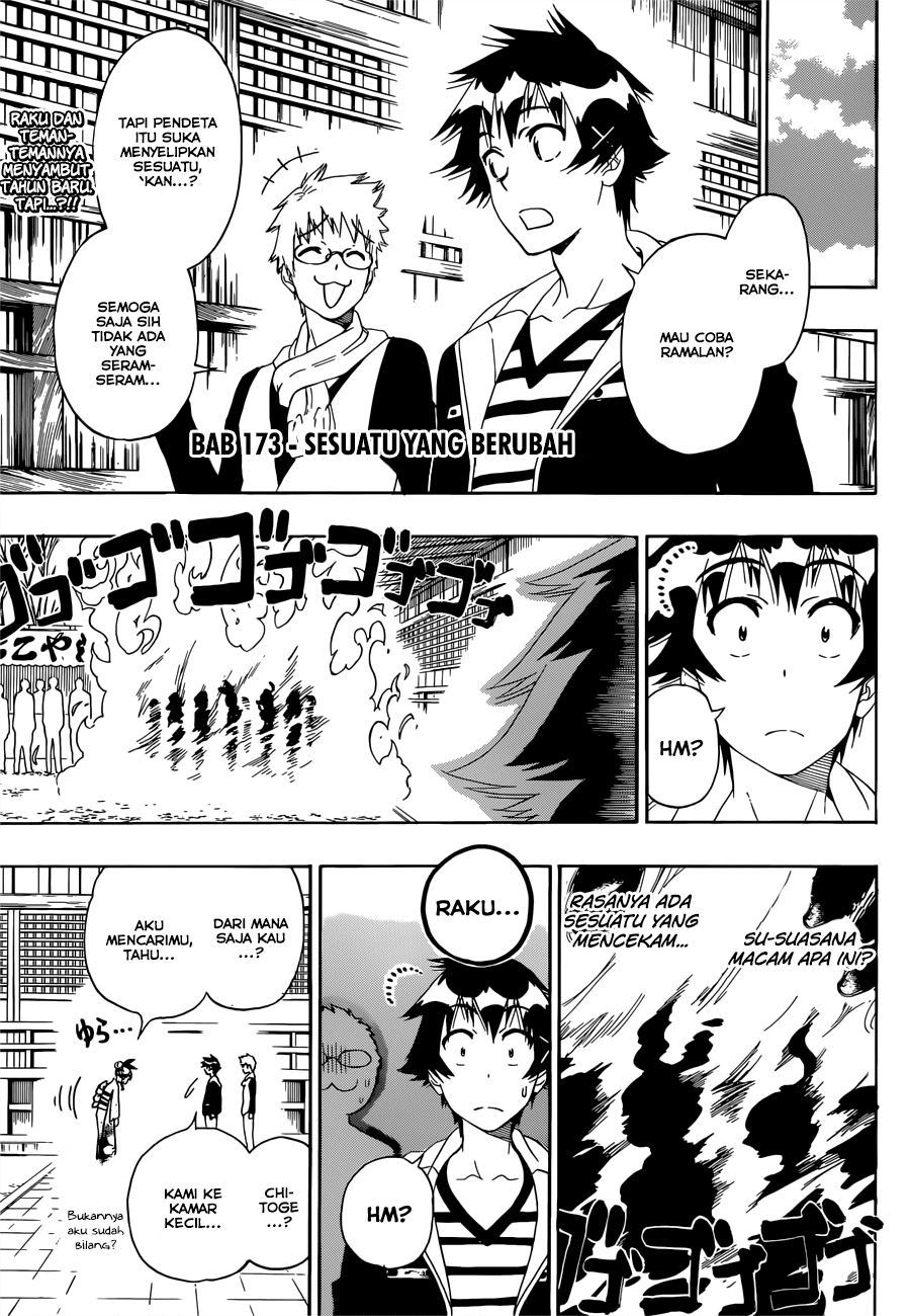 Nisekoi chapter 173 halaman 3