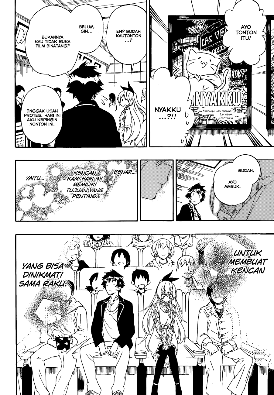 Nisekoi chapter 174 halaman 4