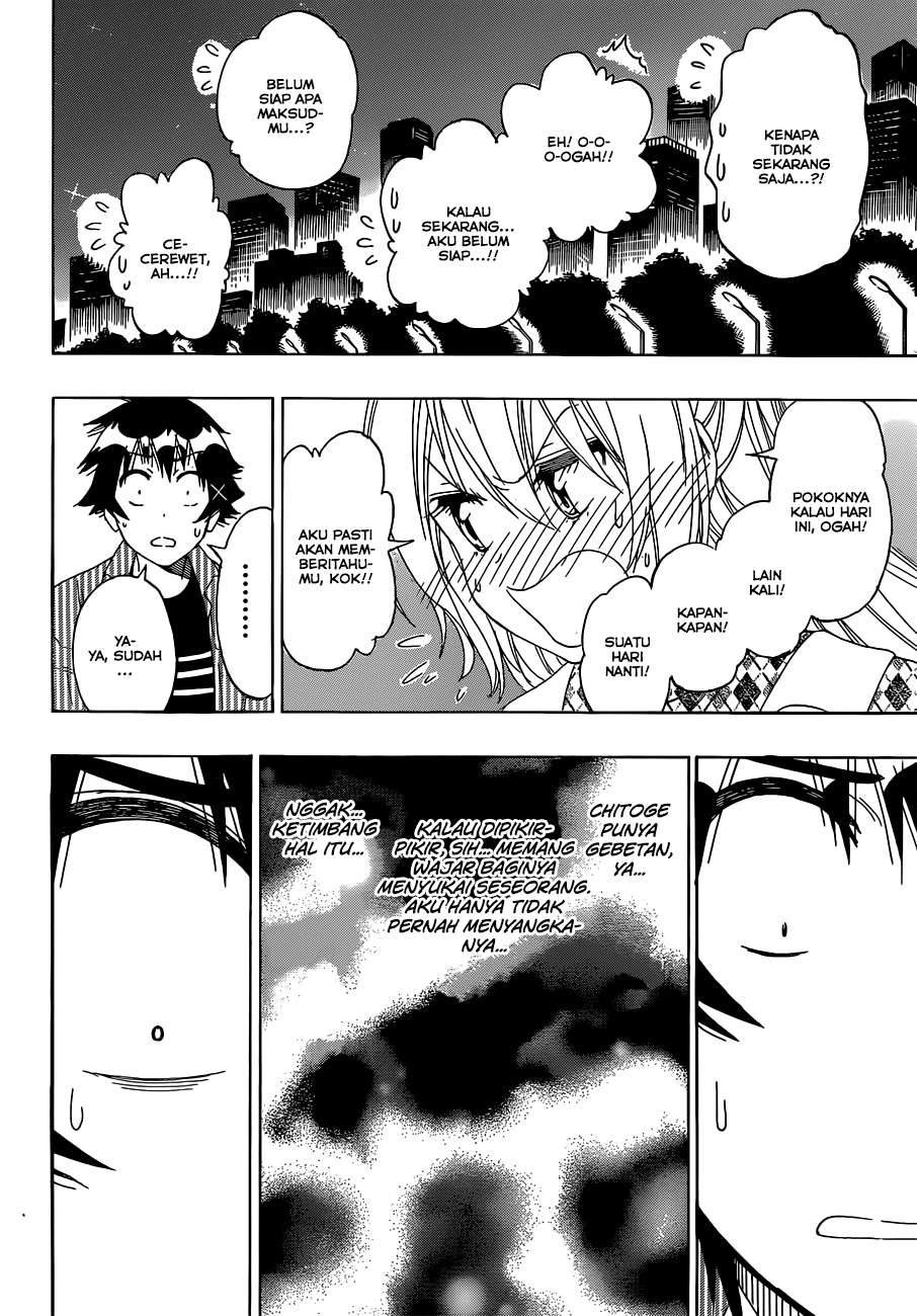 Nisekoi chapter 175 halaman 4