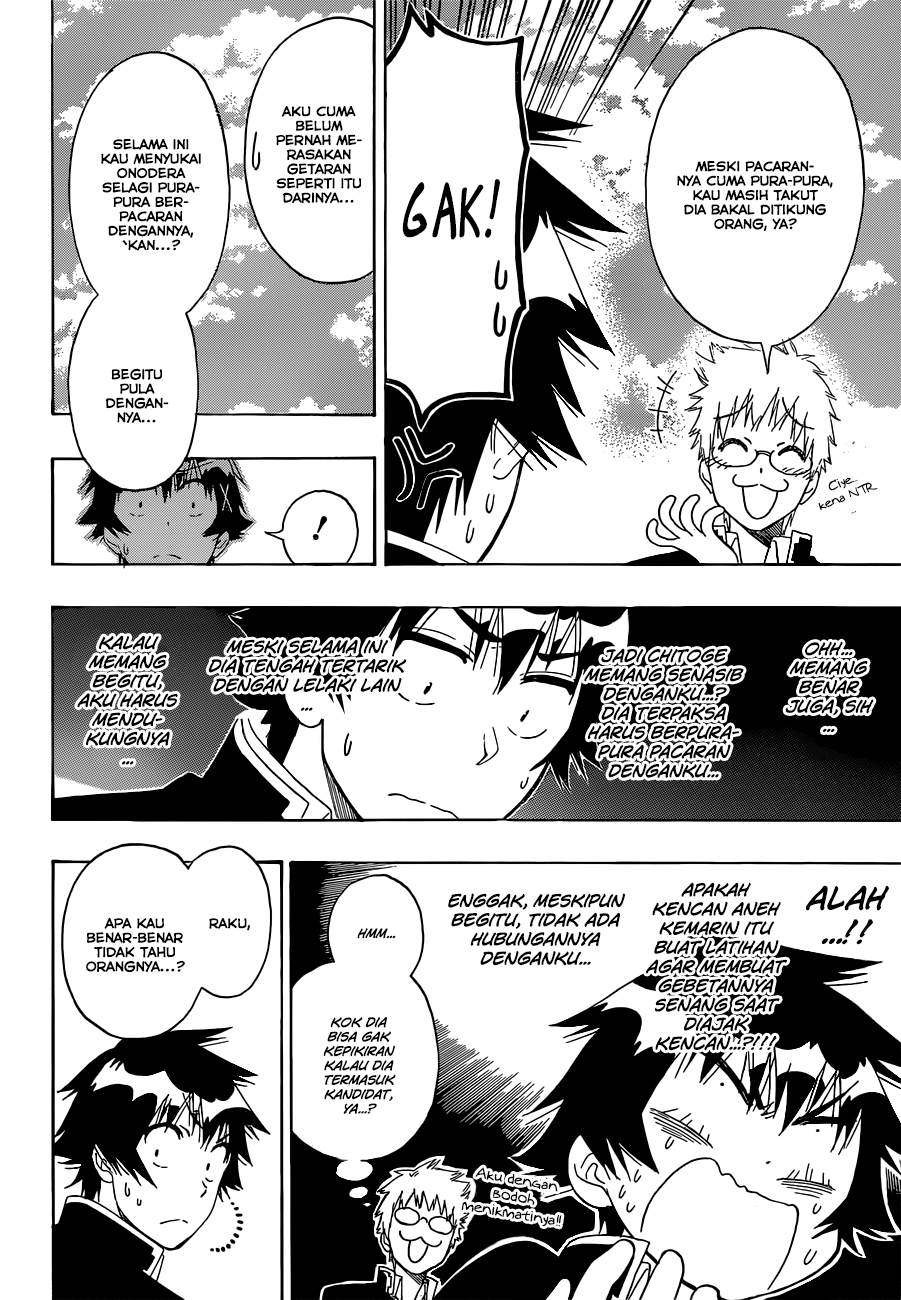 Nisekoi chapter 175 halaman 8