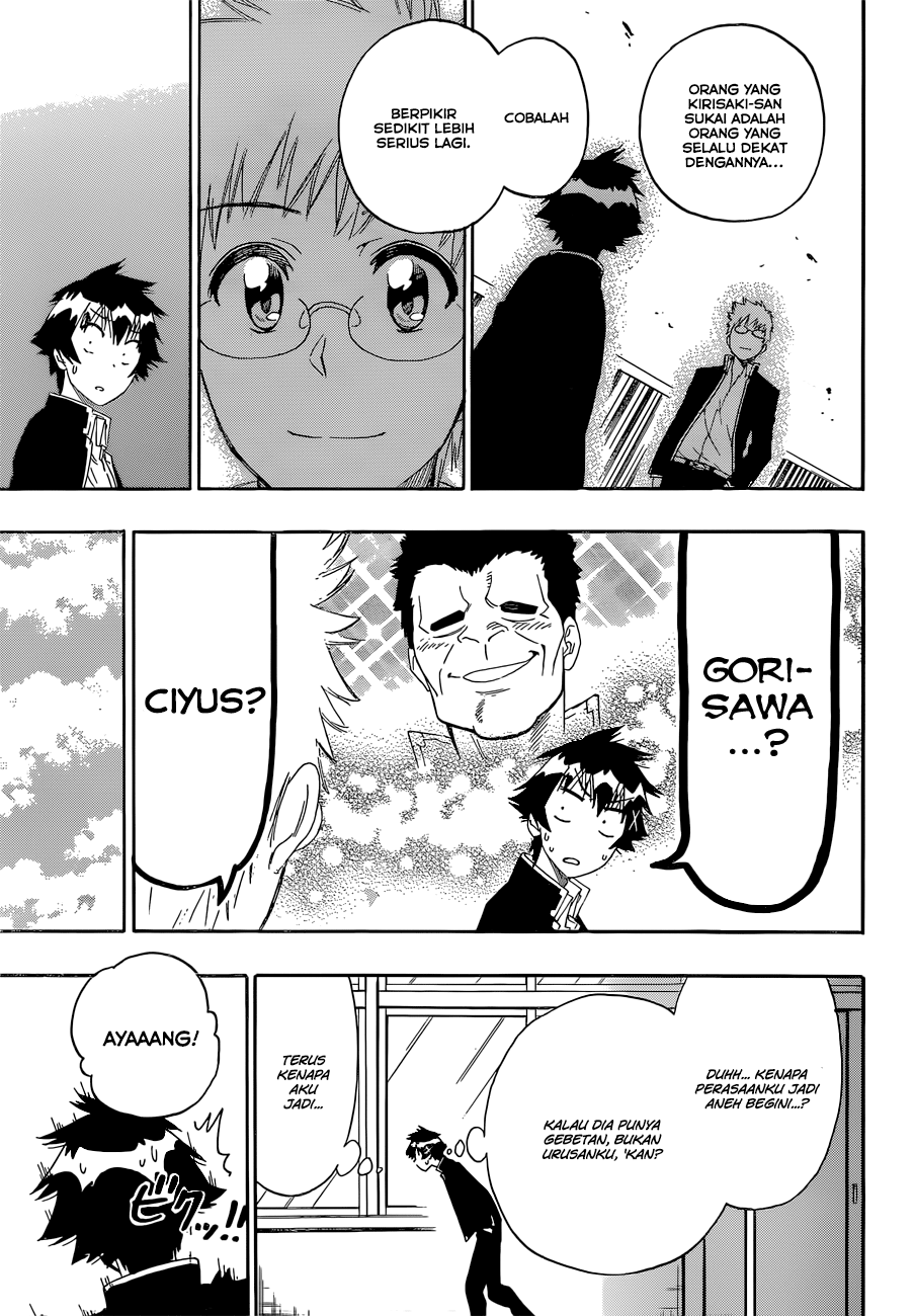 Nisekoi chapter 175 halaman 9