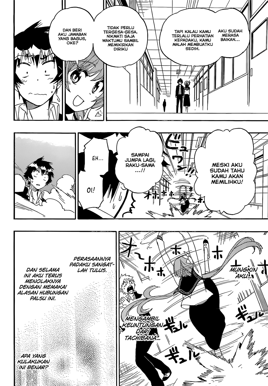 Nisekoi chapter 175 halaman 16
