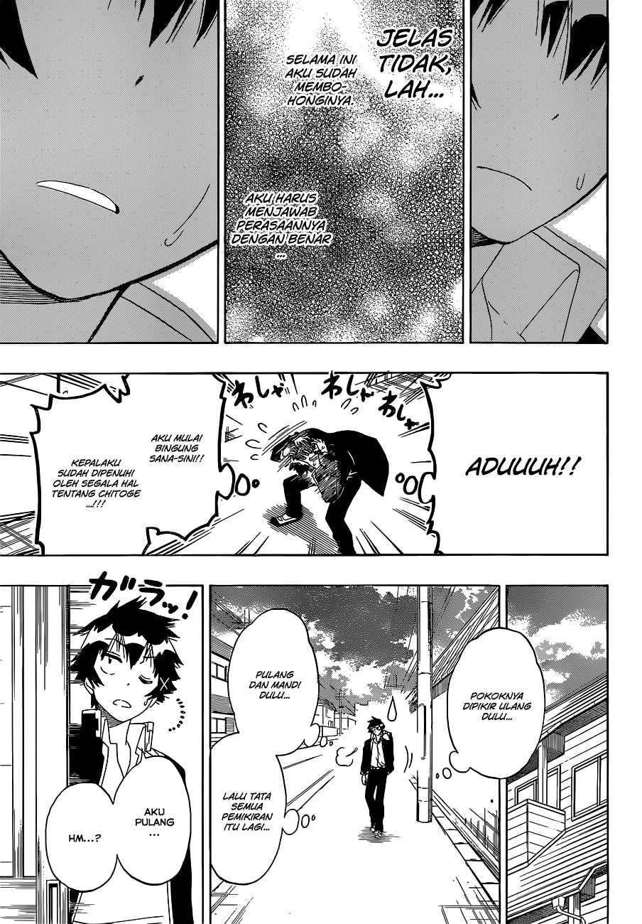 Nisekoi chapter 175 halaman 17