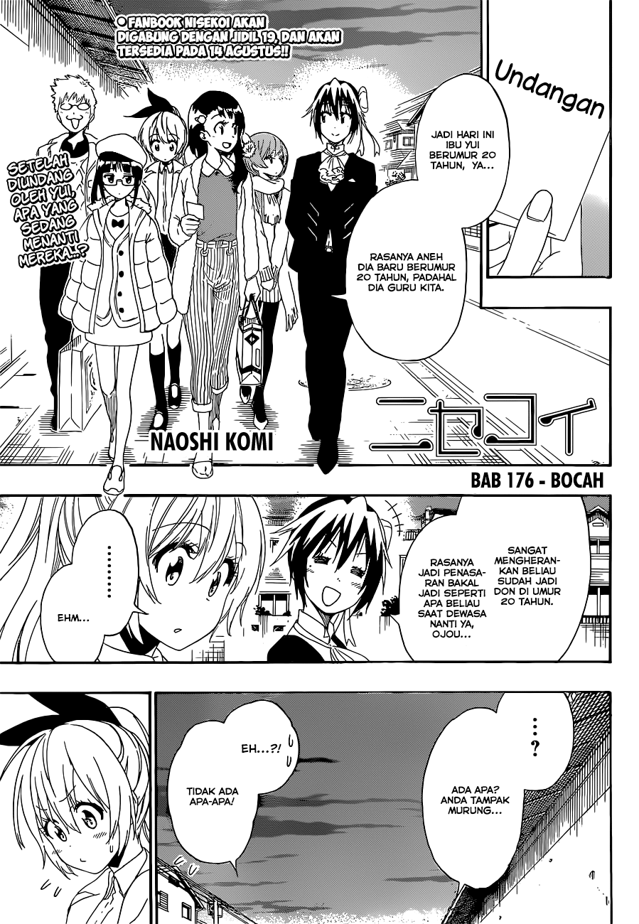Nisekoi chapter 176 halaman 1