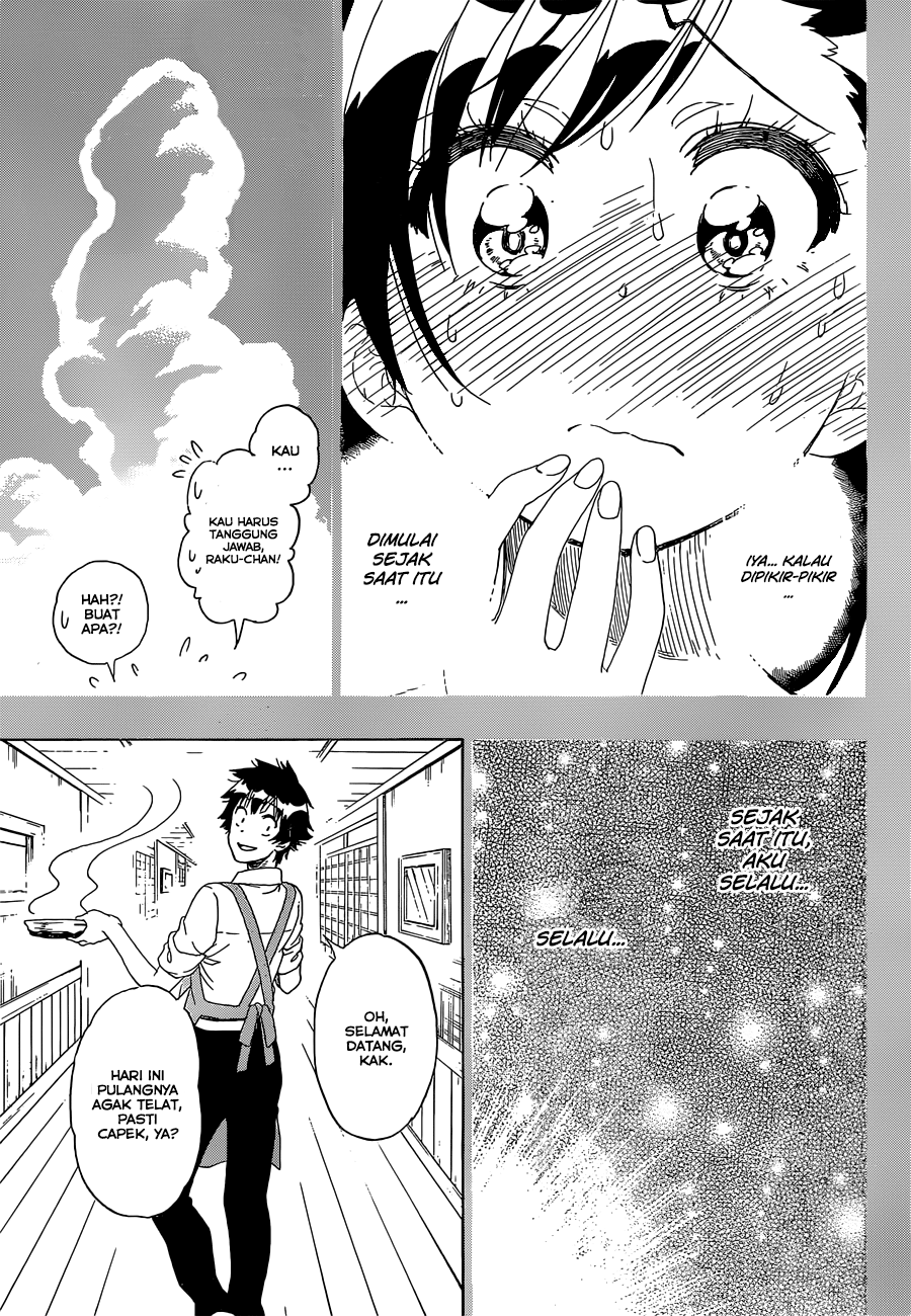 Nisekoi Bab 177 halaman 15