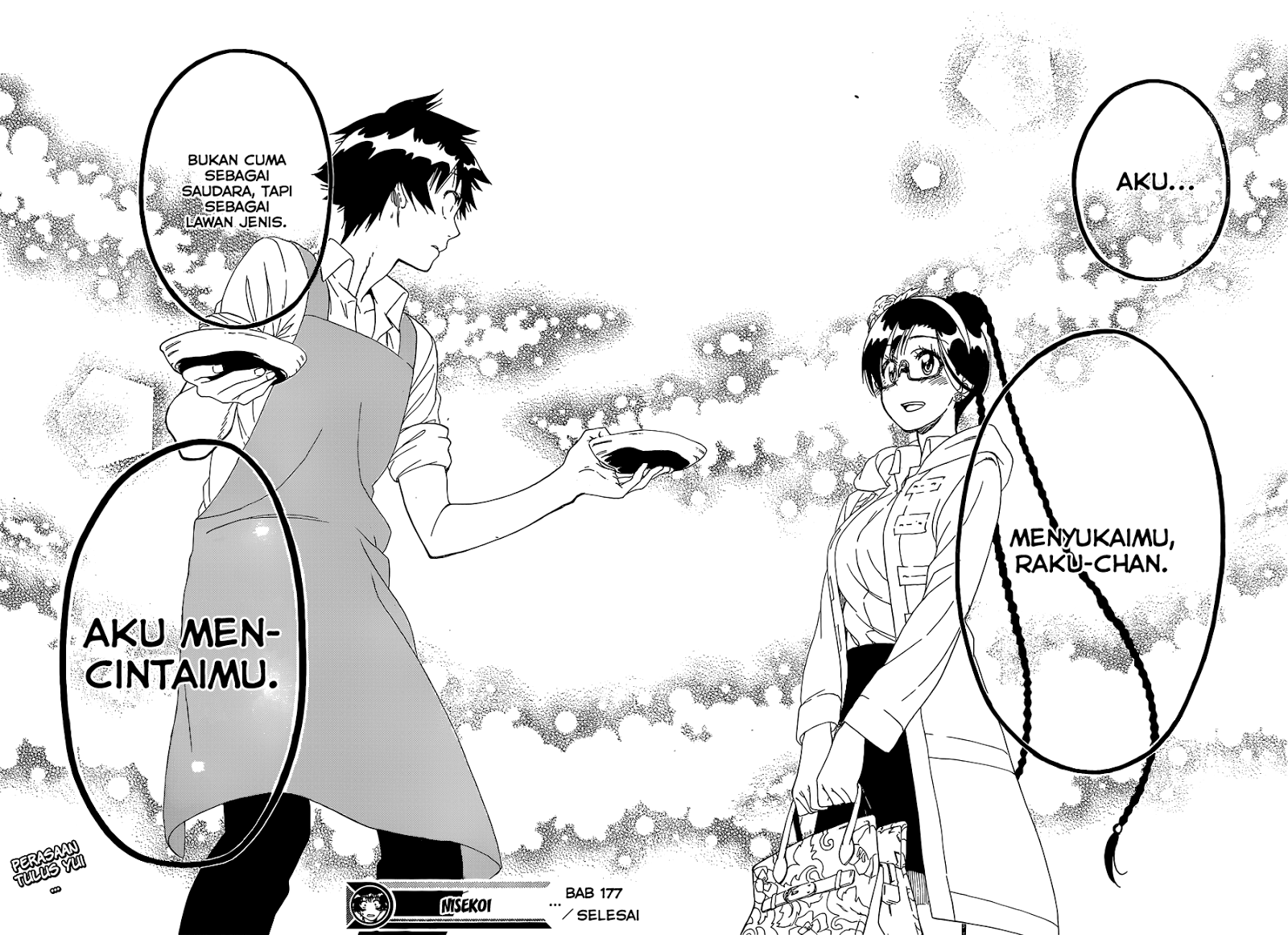 Nisekoi Bab 177 halaman 18