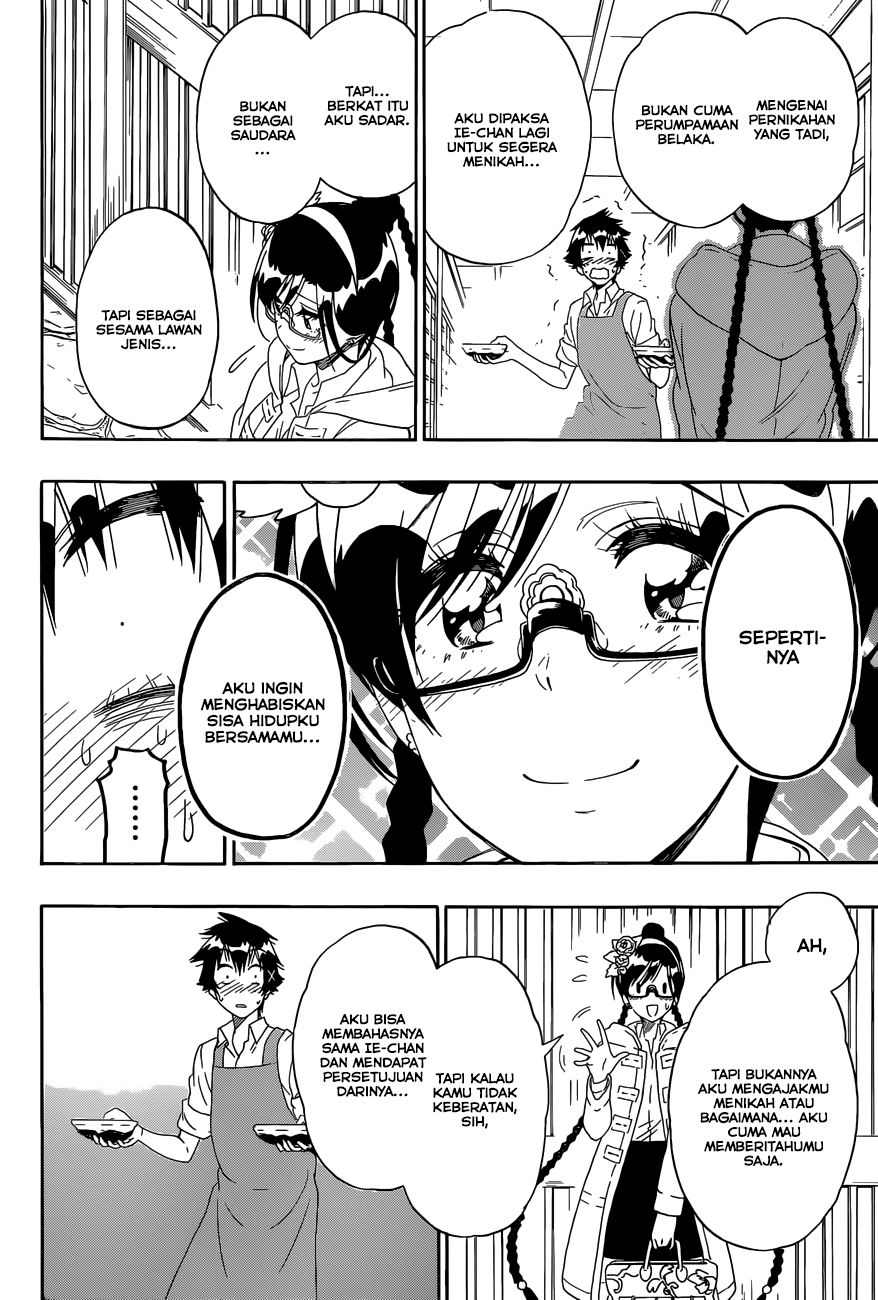 Nisekoi Bab 178 halaman 3