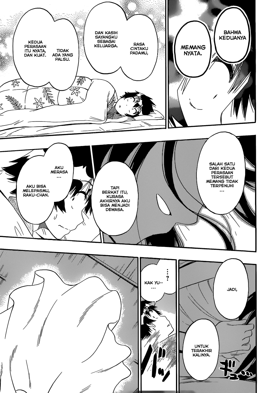 Nisekoi Bab 178 halaman 16