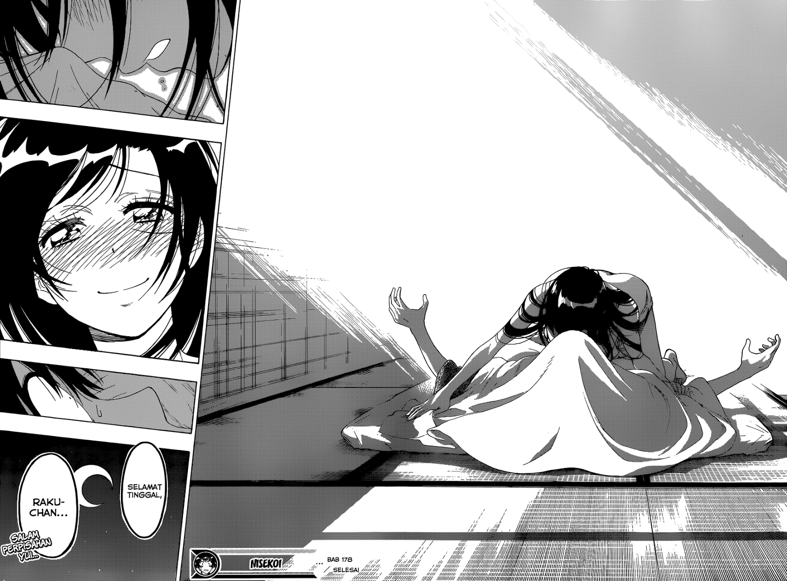 Nisekoi Bab 178 halaman 17