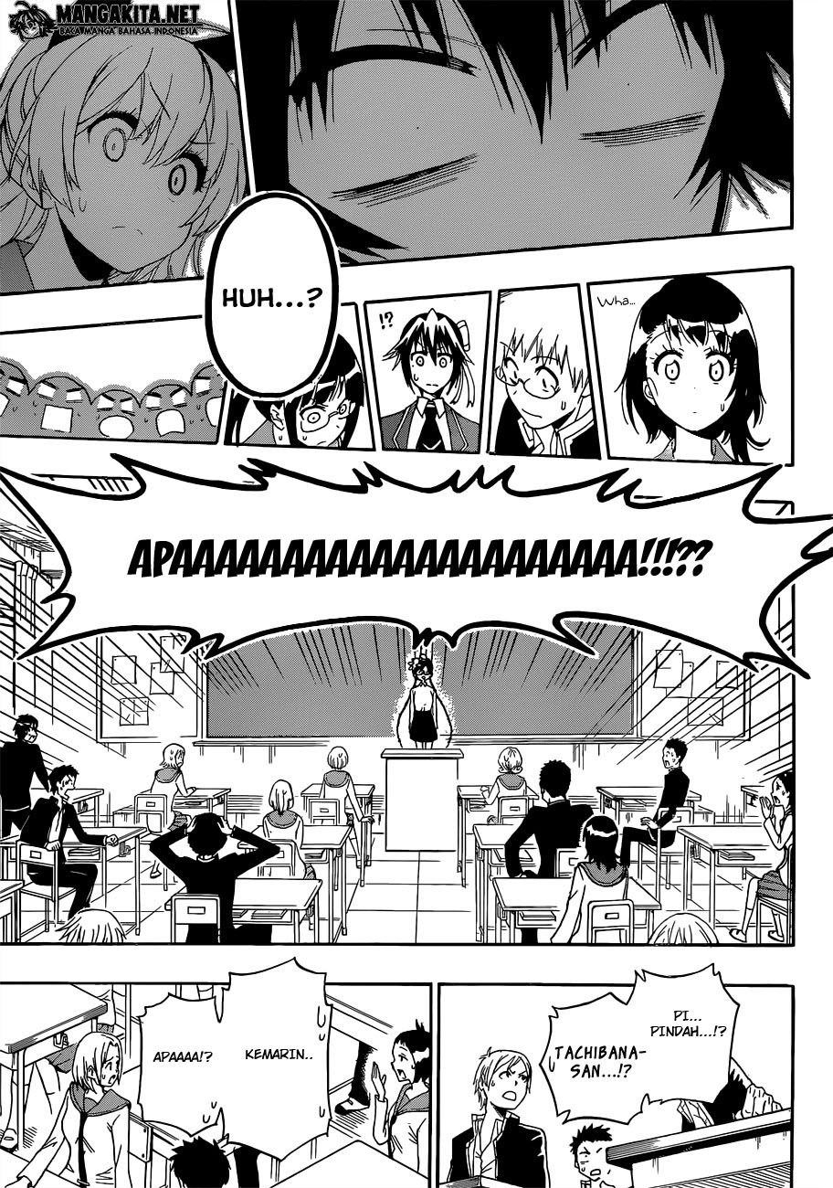 Nisekoi Bab 181 halaman 13