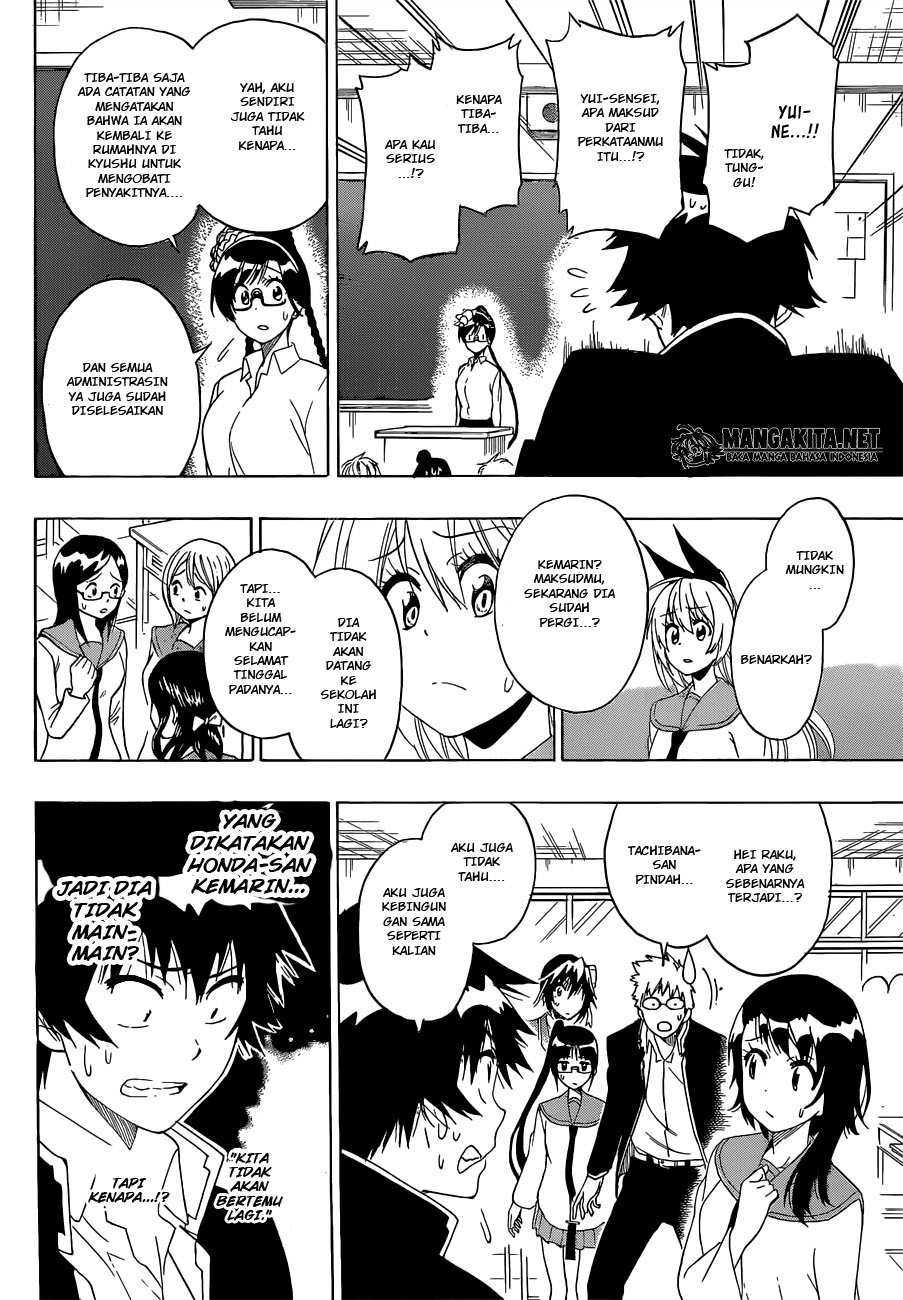Nisekoi Bab 181 halaman 14