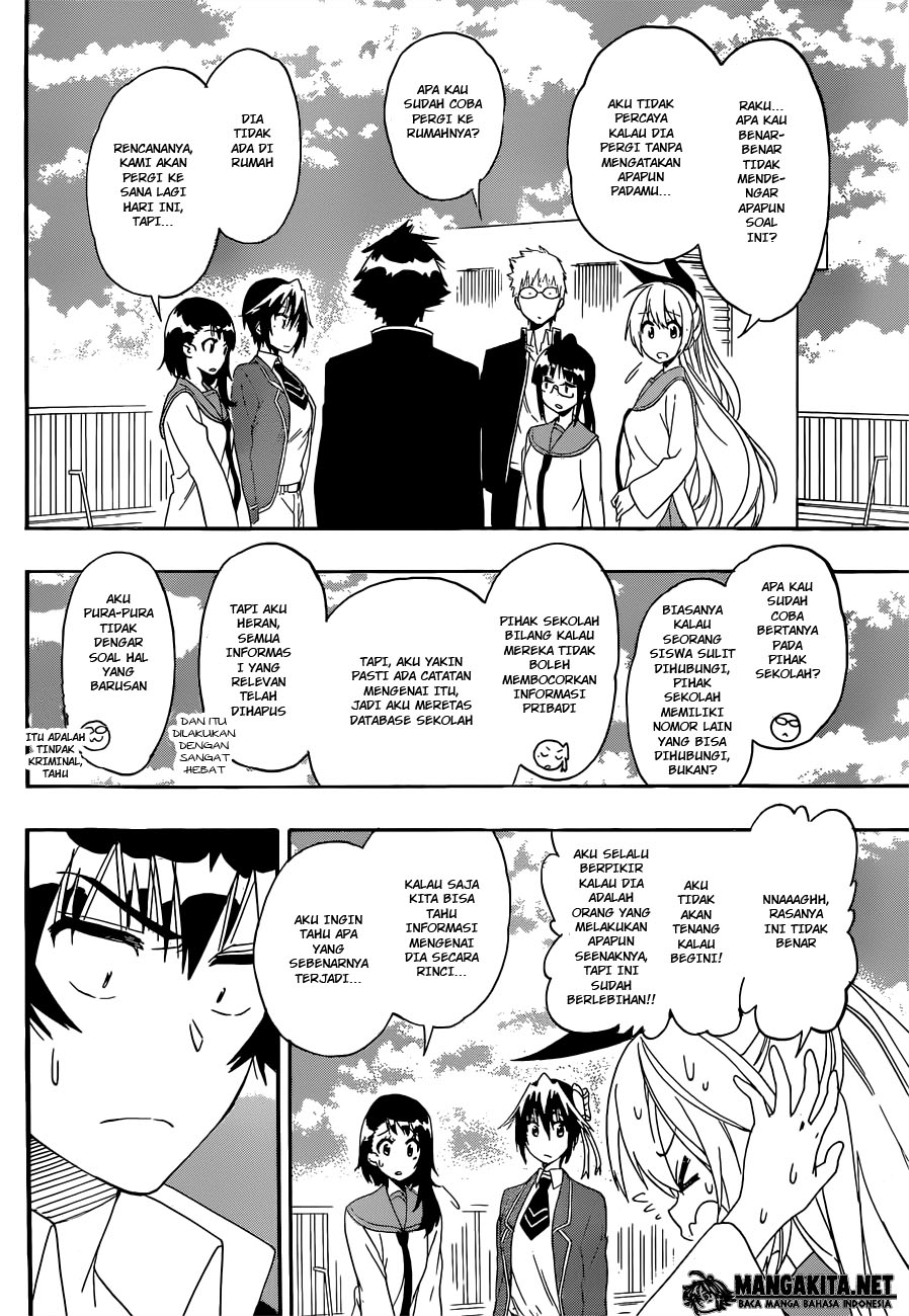 Nisekoi Bab 181 halaman 16