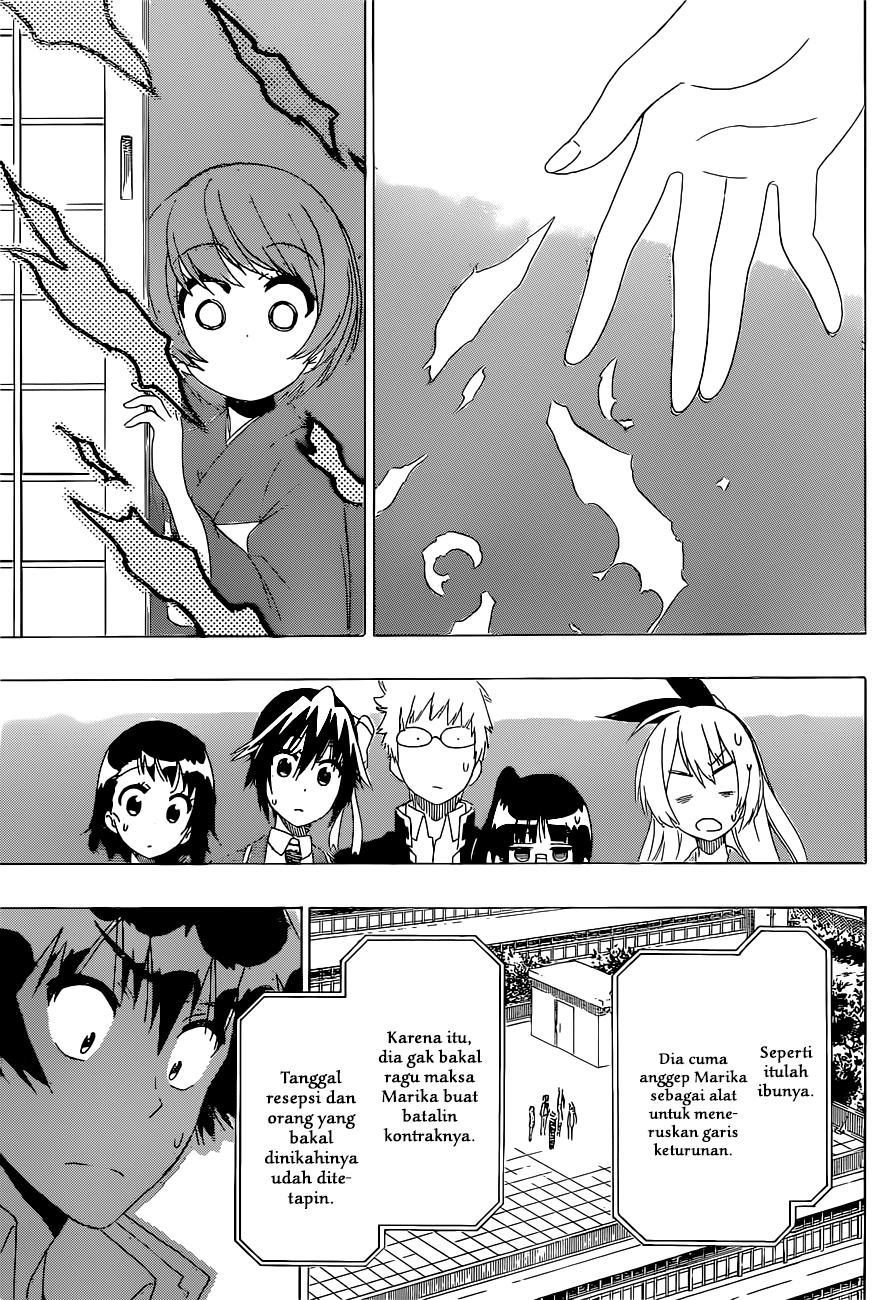 Nisekoi chapter 182 halaman 9