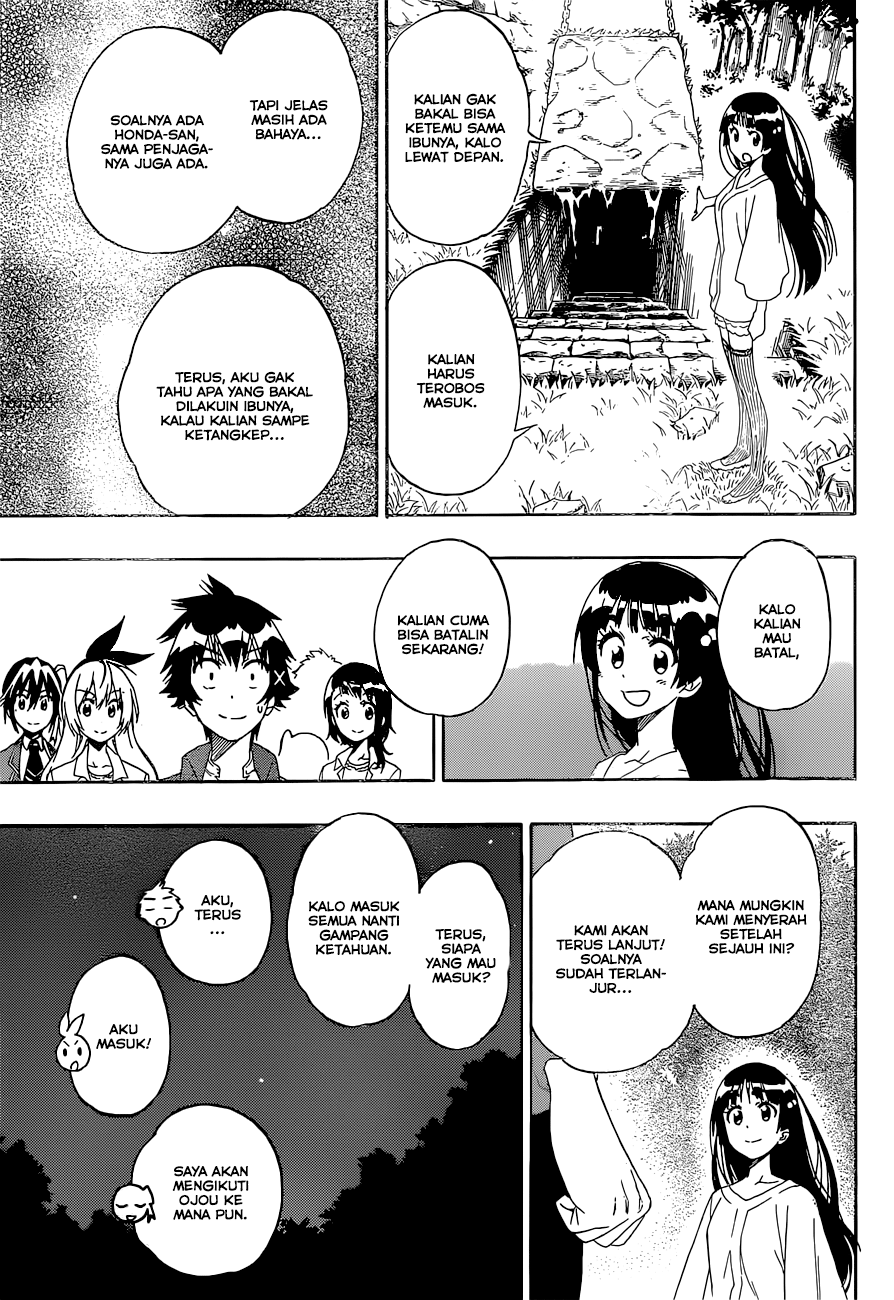Nisekoi Bab 184 halaman 9